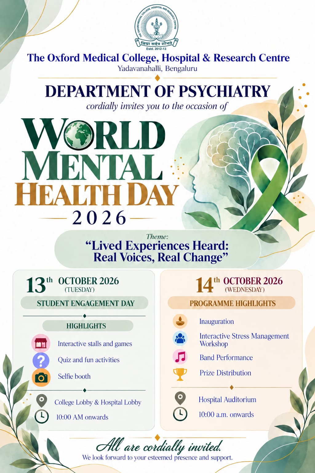 World Mental Health Day